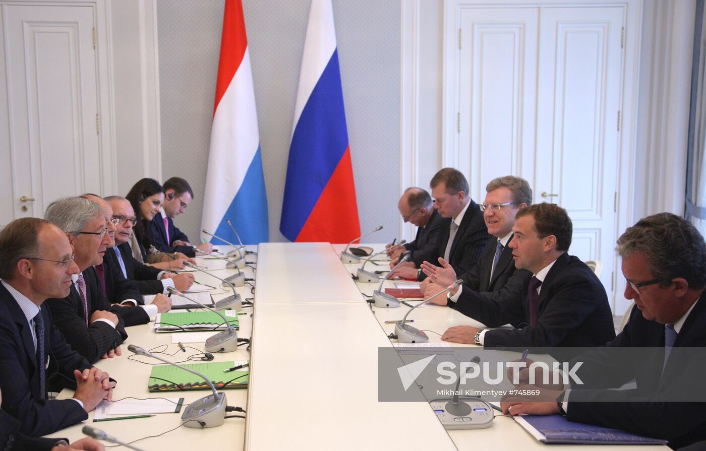 Dmitry Medvedev, Jean-Claude Juncker