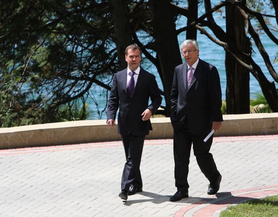Dmitry Medvedev, Jean-Claude Juncker