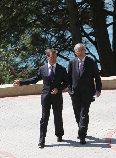 Dmitry Medvedev, Jean-Claude Juncker