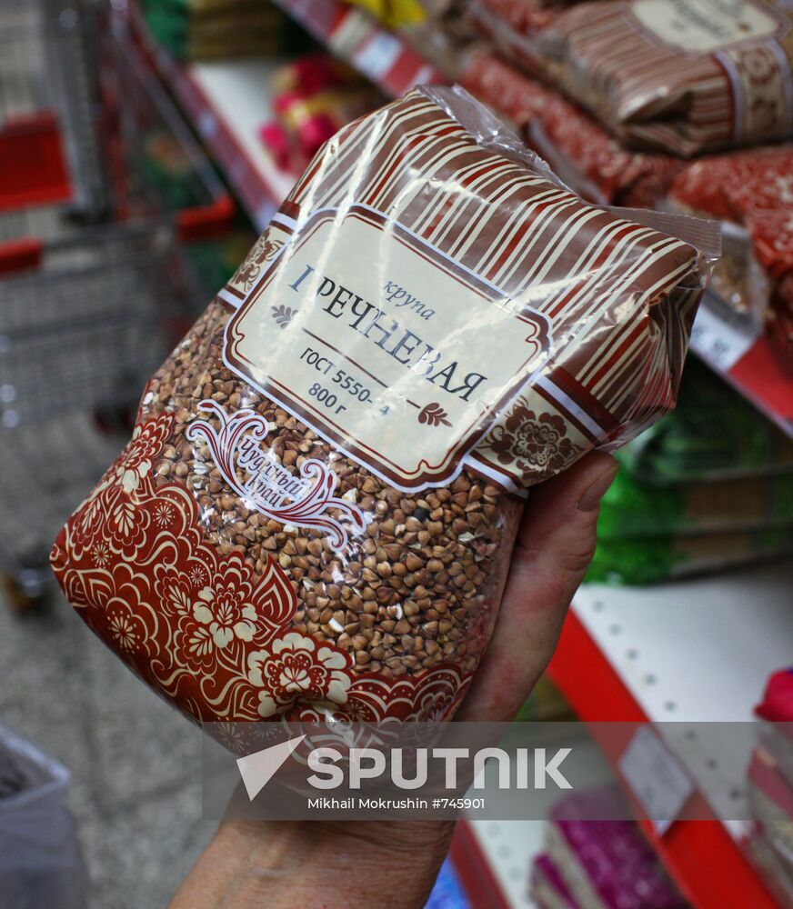 Buckwheat shortage in Moscow