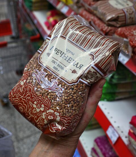 Buckwheat shortage in Moscow