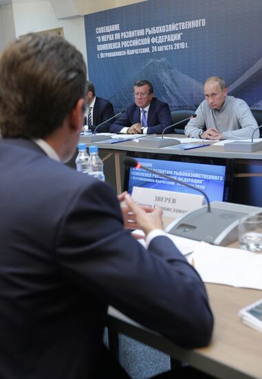 Vladimir Putin holds meeting in Petropavlovsk-Kamchatsky