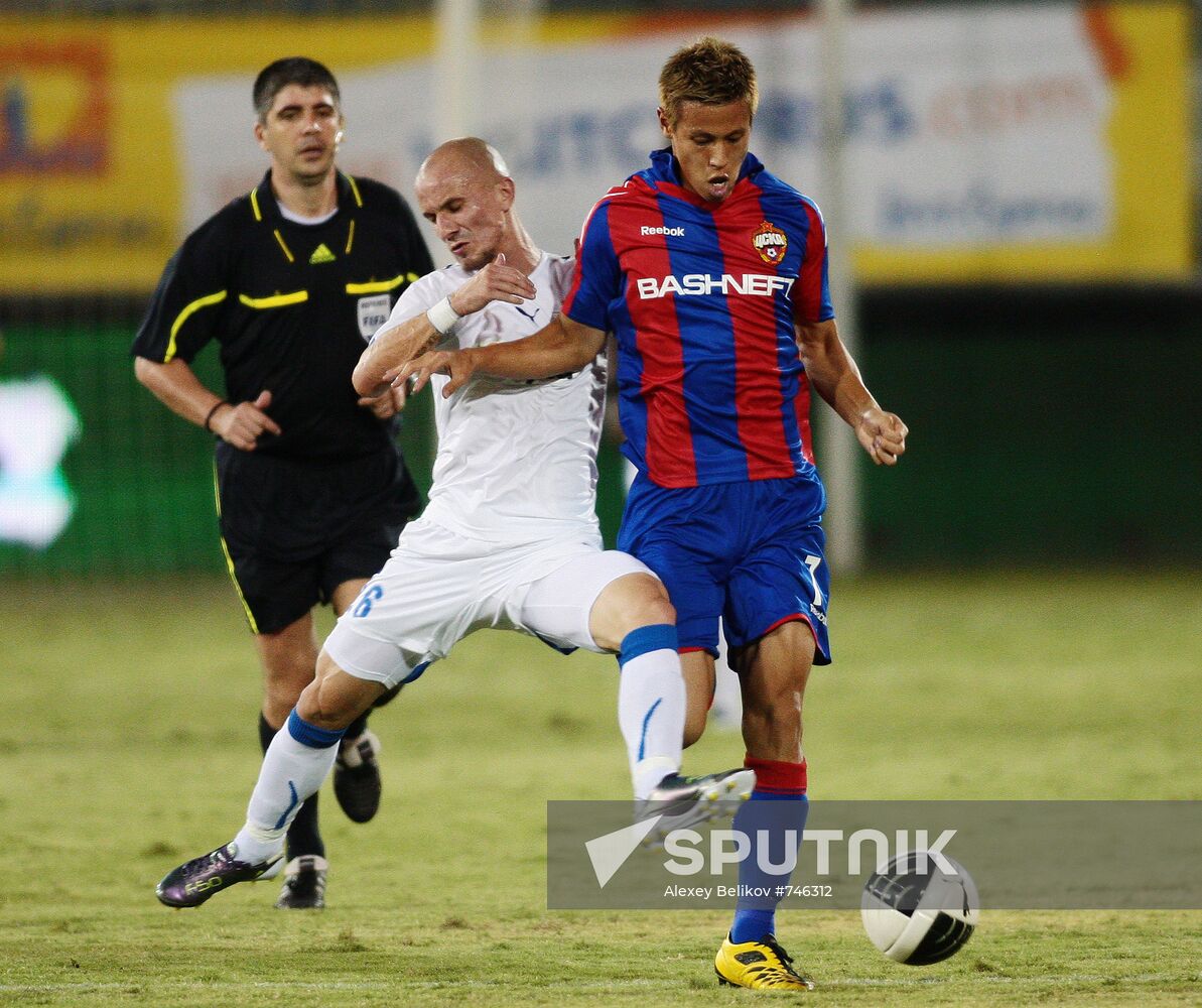 Football. UEFA Europa League. Anortosis vs CSKA