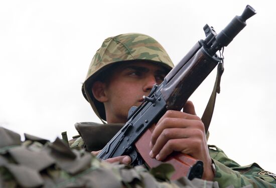 Soviet-Moldavian peacekeeping exercises