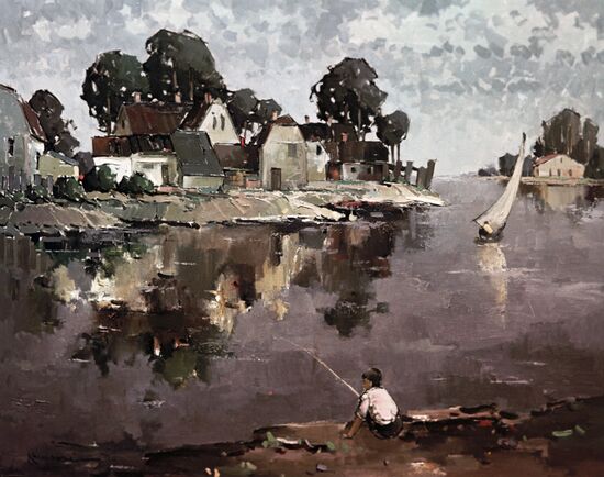 "In the River Bay", by Valdis Kalnroze