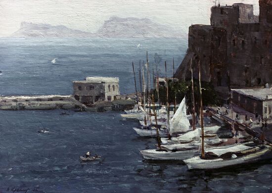 "Naples. Santa Lucia", by Porfiry Krylov
