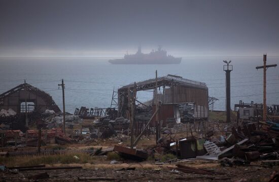 Fiftieth Anniversary of Victory nuclear powered icebreaker