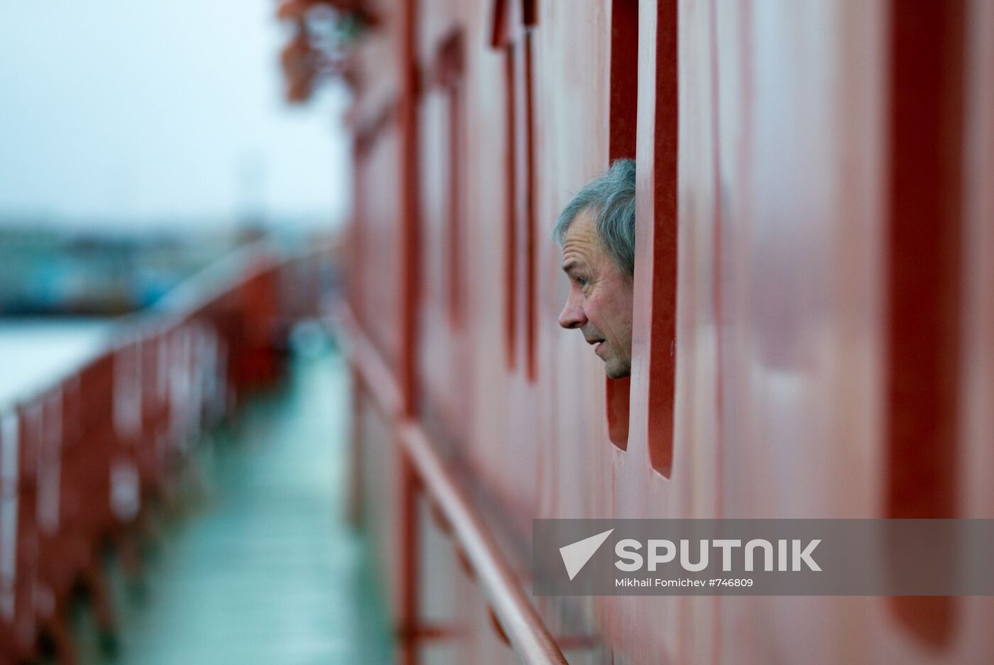Fiftieth Anniversary of Victory nuclear powered icebreaker
