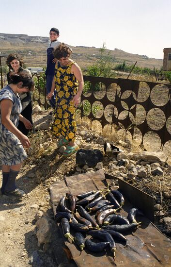 Suburbs of Kapan in Armenia