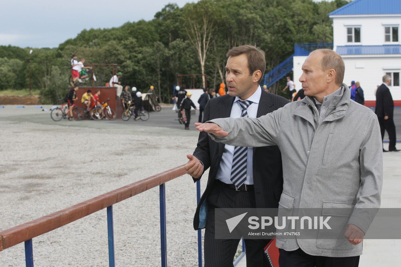 Vladimir Putin visits Far Eastern Federal District