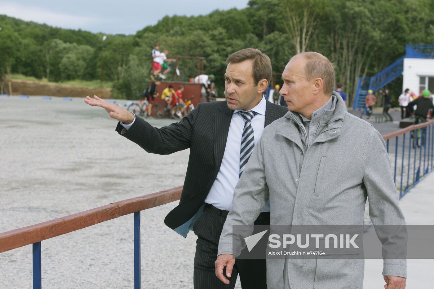 Vladimir Putin visits Far Eastern Federal District