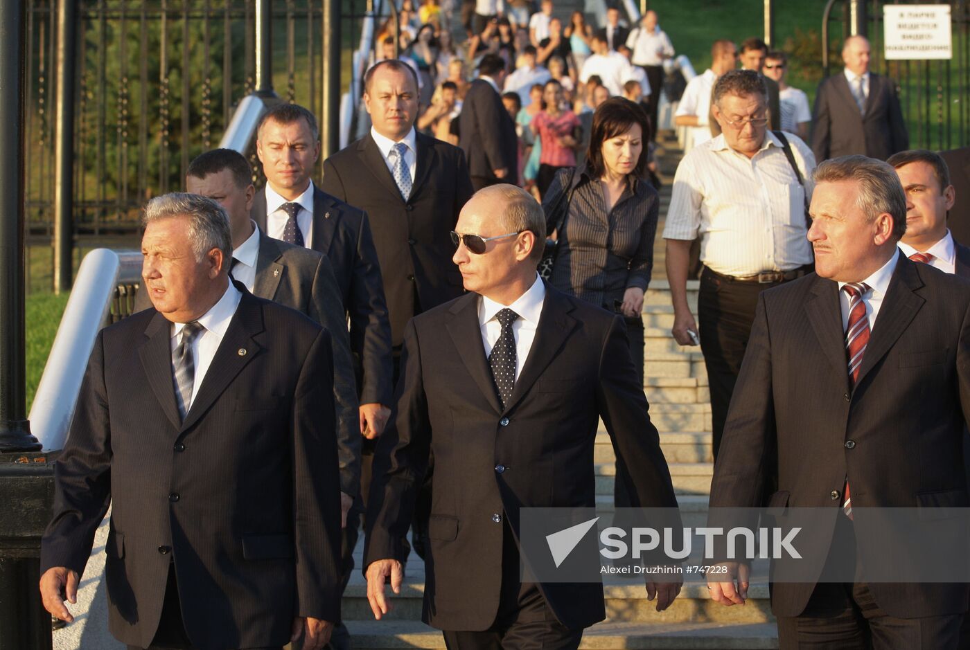 Vladimir Putin visits Far Eastern Federal District