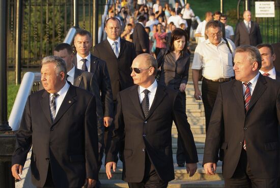 Vladimir Putin visits Far Eastern Federal District