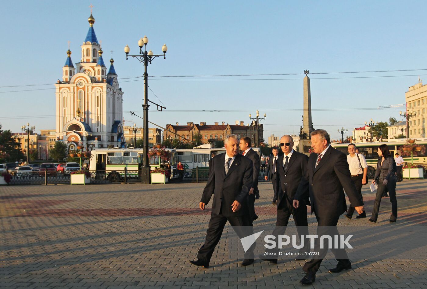 Vladimir Putin visits Far Eastern Federal District