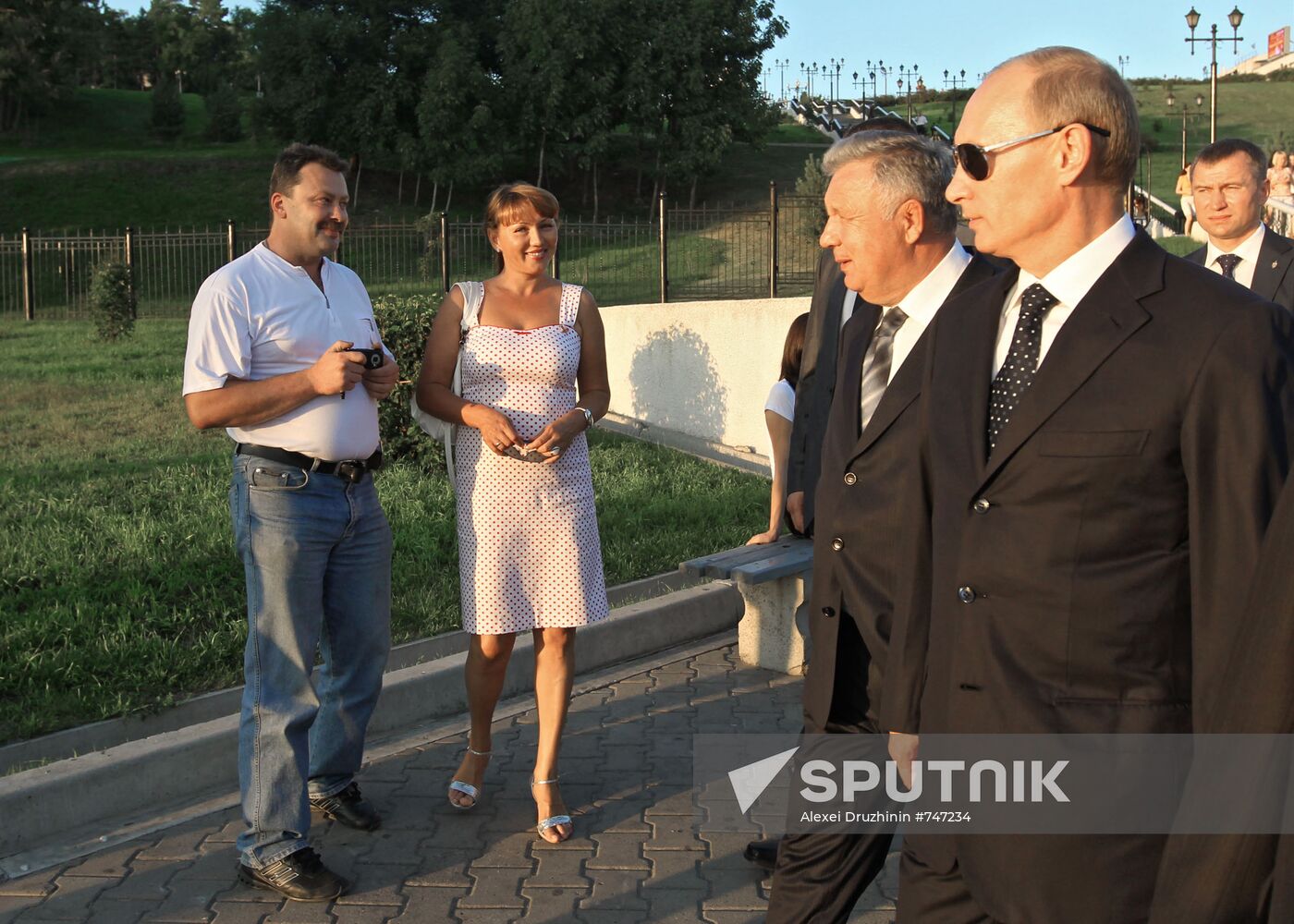 Vladimir Putin visits Far Eastern Federal District