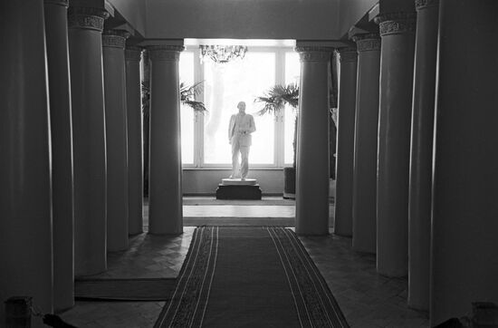 Lobby of Estate-museum of V.I. Lenin in Gorki