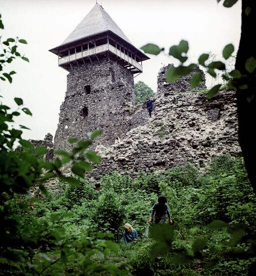 "Black Virgin" Castle in Transcarpathia