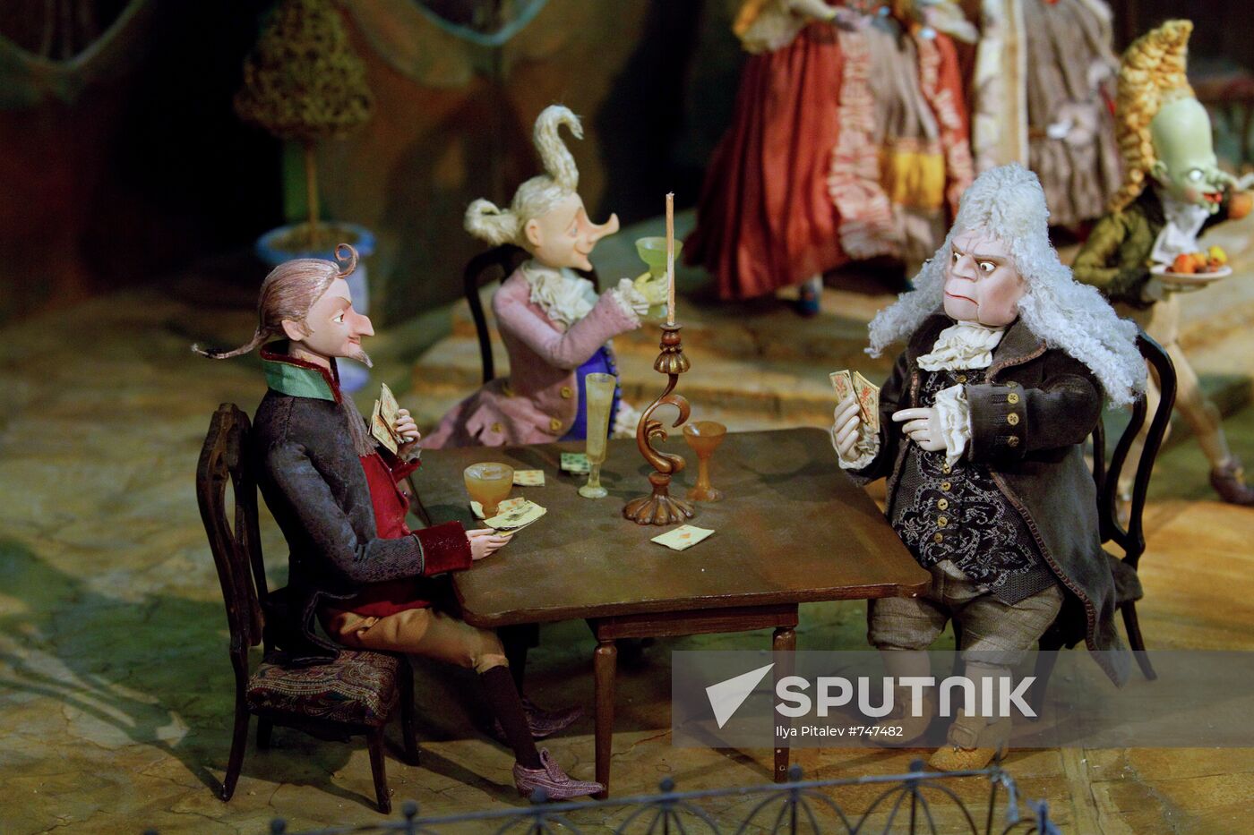 Doll characters of animated-motion picture Gofmaniada