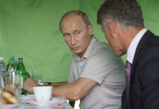 Vladimir Putin visits Far Eastern Federal District