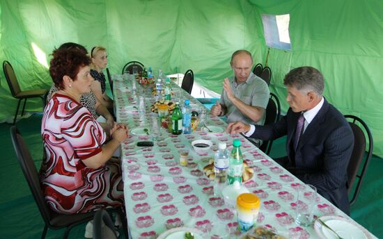 Vladimir Putin visits Far Eastern Federal District