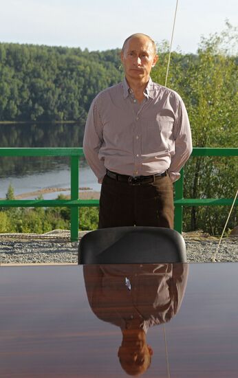 Vladimir Putin visits Far Eastern Federal District
