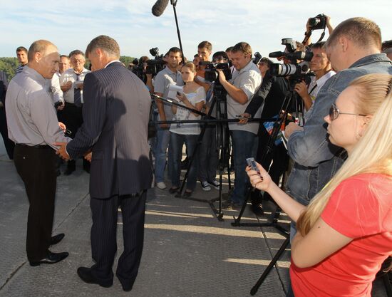 Vladimir Putin visits Far Eastern Federal District