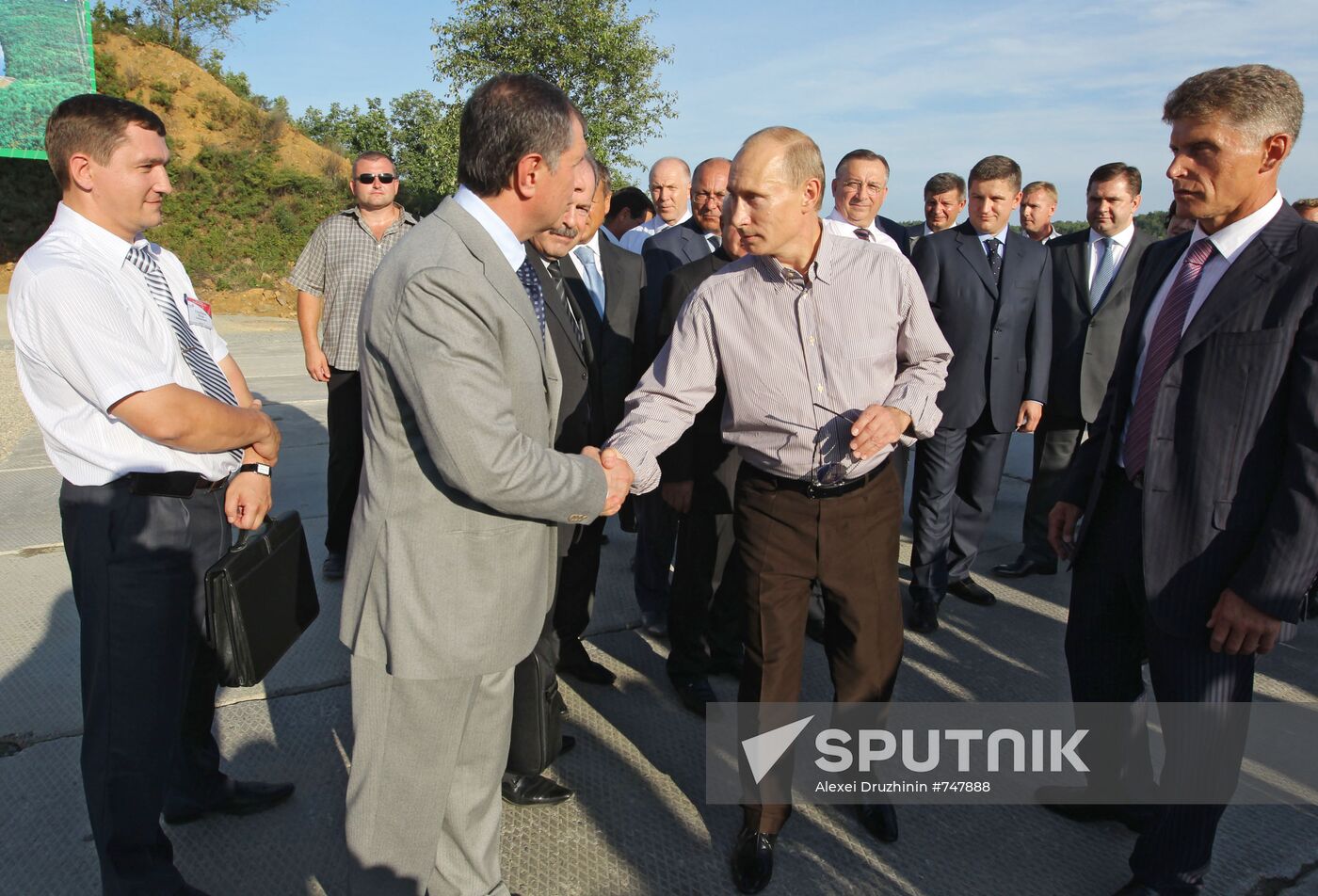 Vladimir Putin visits Far Eastern Federal District