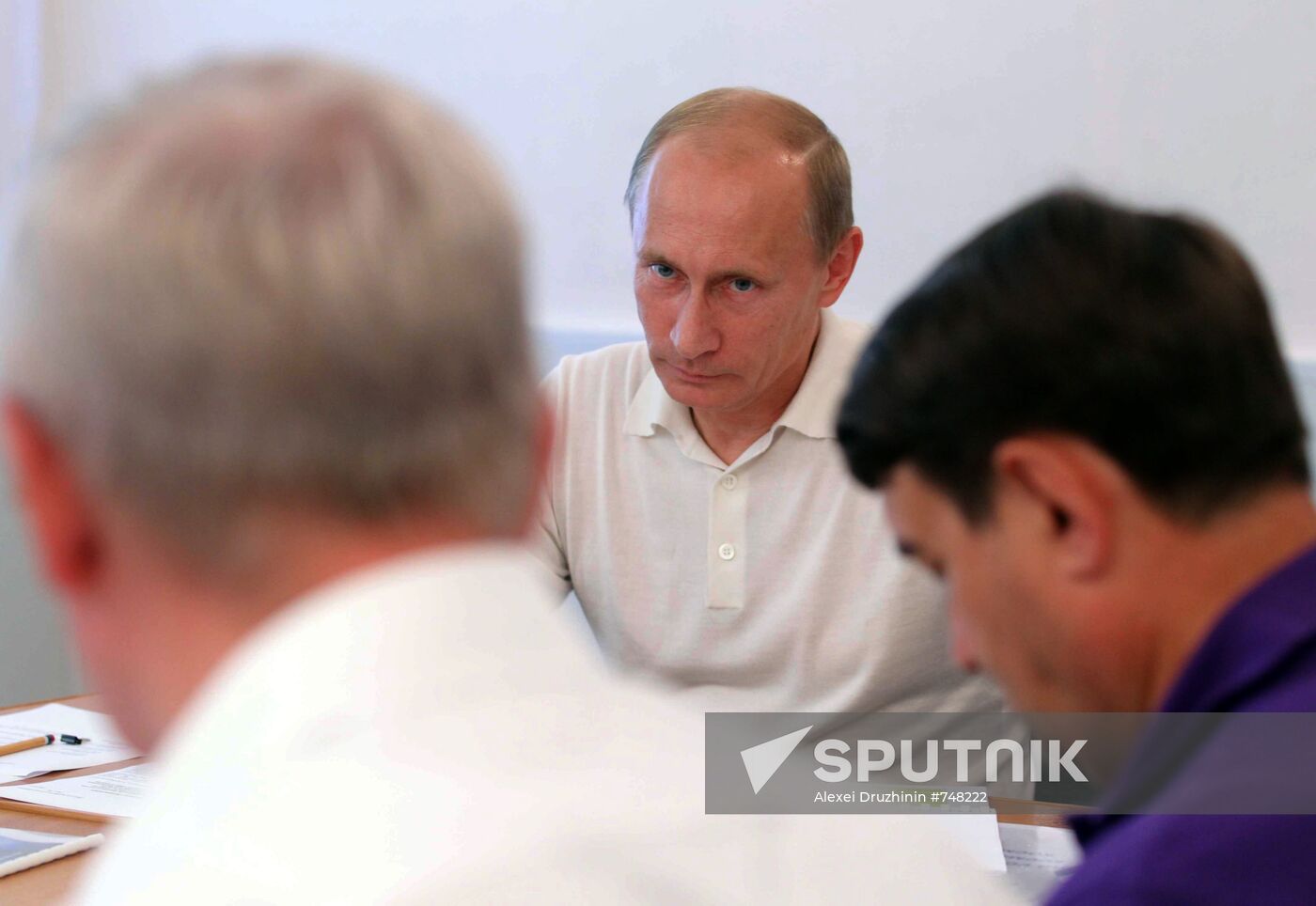 Vladimir Putin visits Vostochny Space Centre