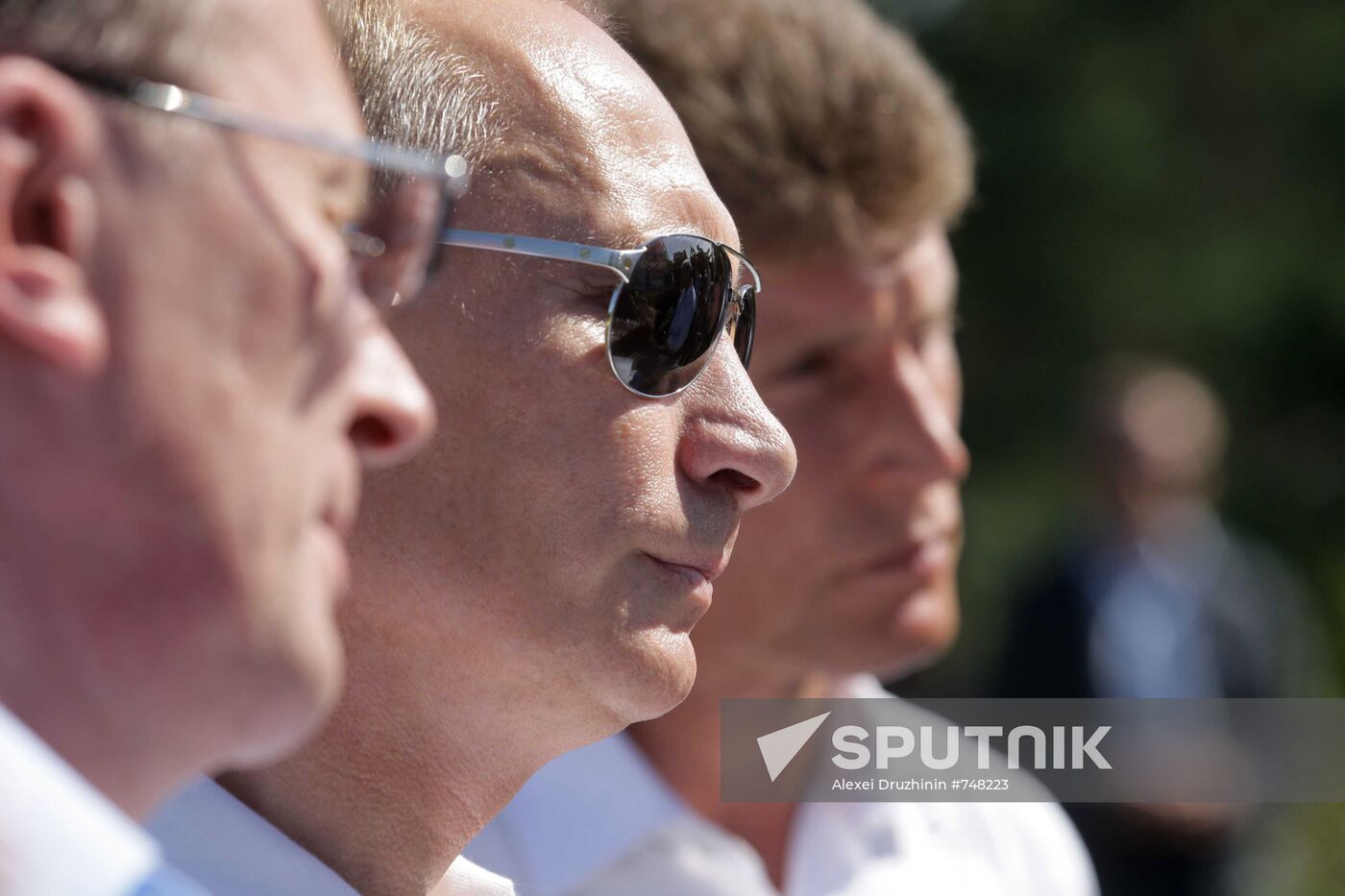 Vladimir Putin visits Vostochny Space Centre
