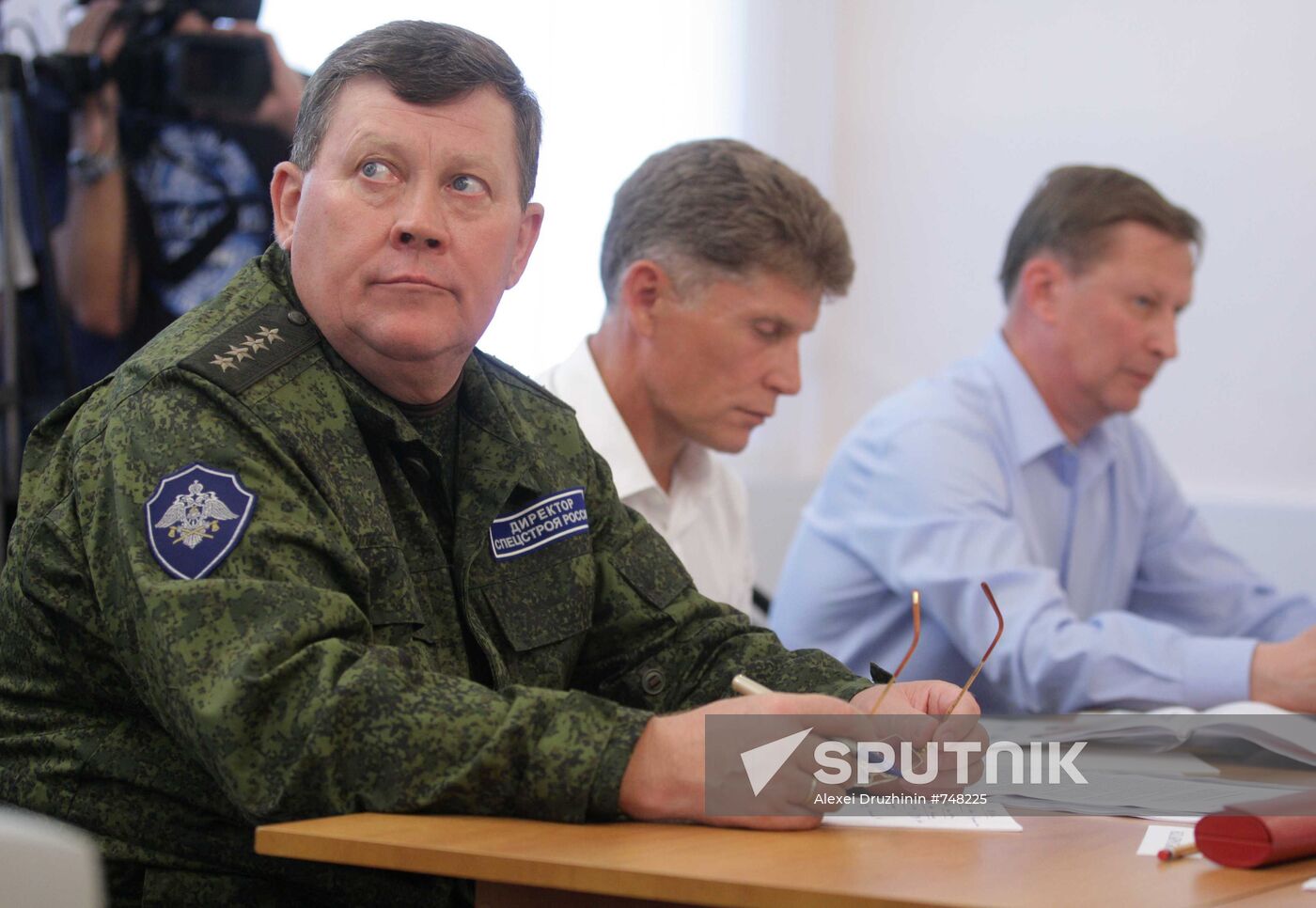Nikolai Abroskin, Oleg Kozhemyako, Sergei Ivanov