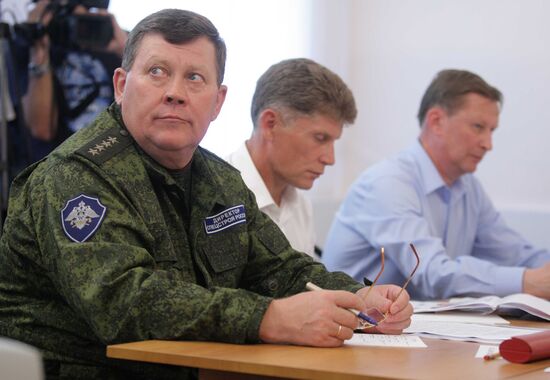 Nikolai Abroskin, Oleg Kozhemyako, Sergei Ivanov