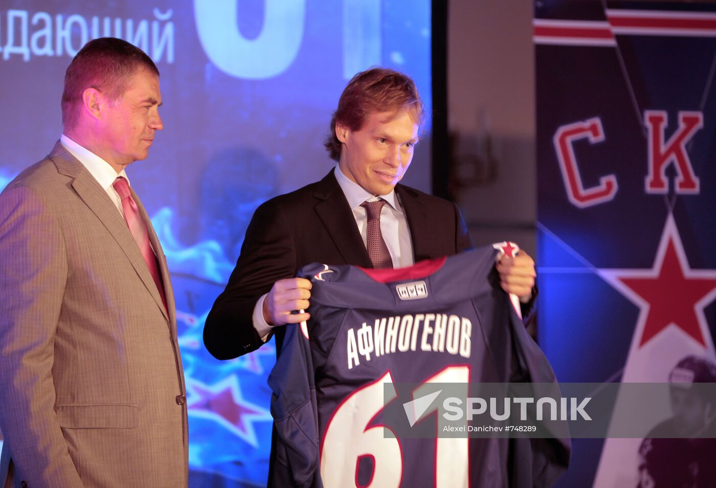 Presentation of ice hockey club SKA, season 2010-2011