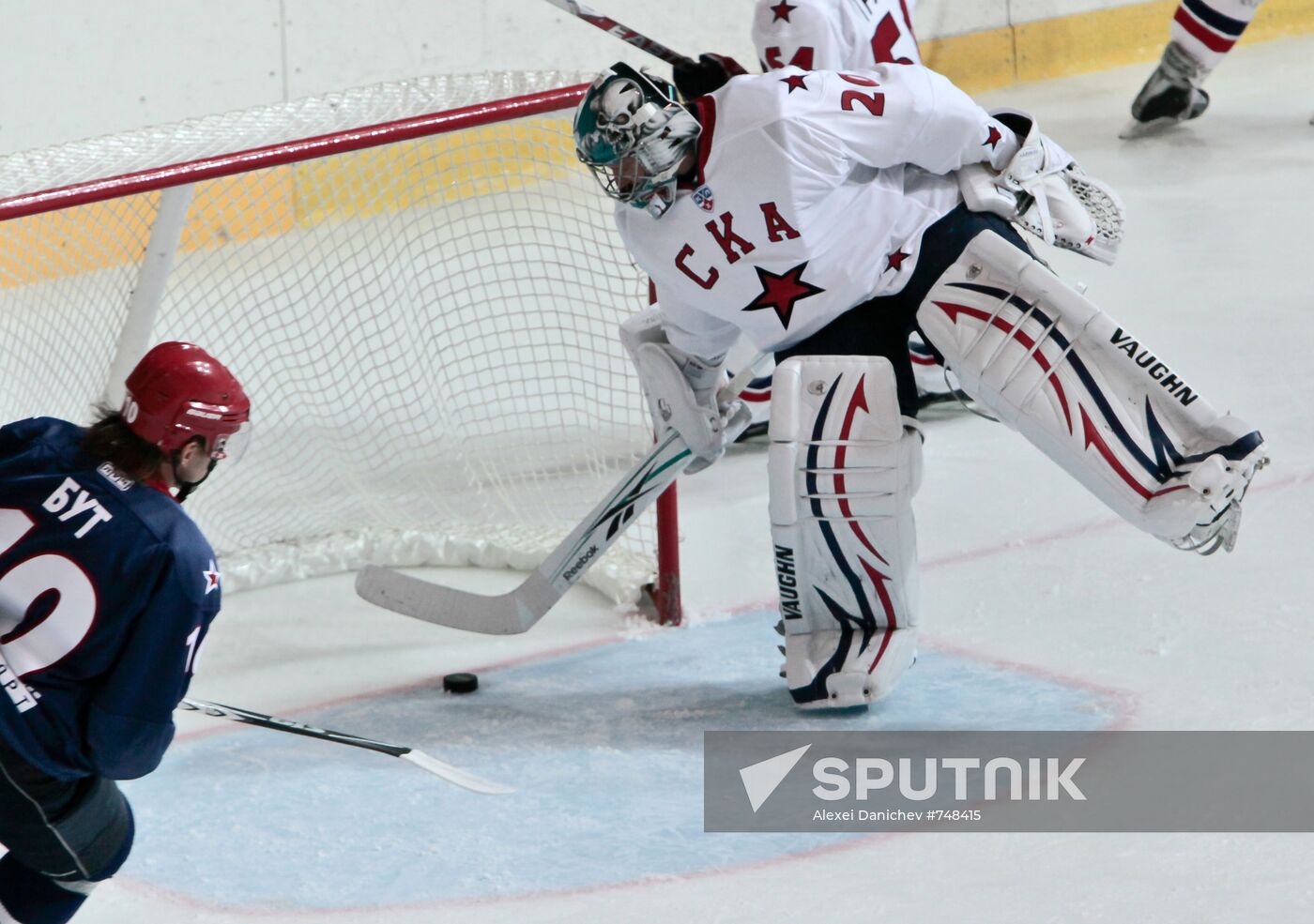 Ice hockey. Friendly match Ice hockey club SKA - "SKA-1946"