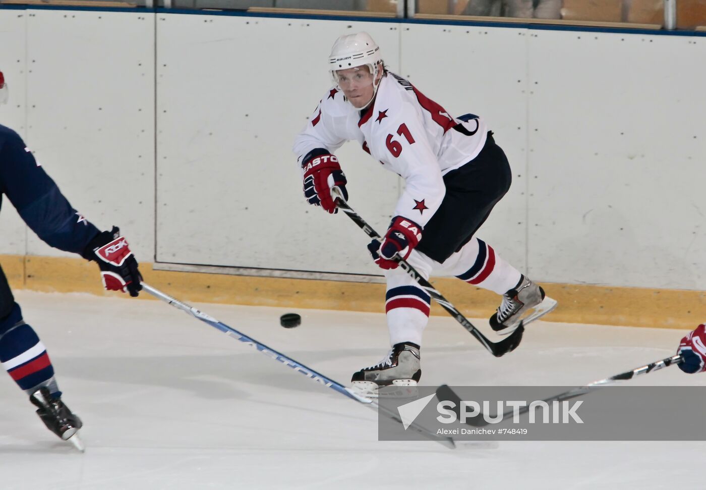Ice hockey. Friendly match Ice hockey club SKA - "SKA-1946"
