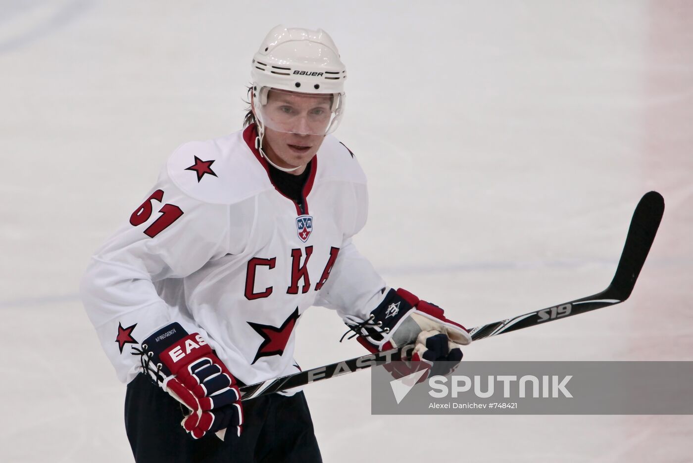 Ice hockey. Friendly match Ice hockey club SKA - "SKA-1946"