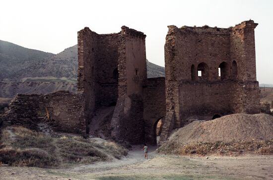 Main Gate of Genoese fortress in Sudak