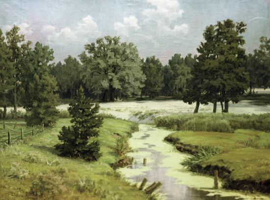 "Ronzha in Summer", by Antanas Zhmuydzinavichus