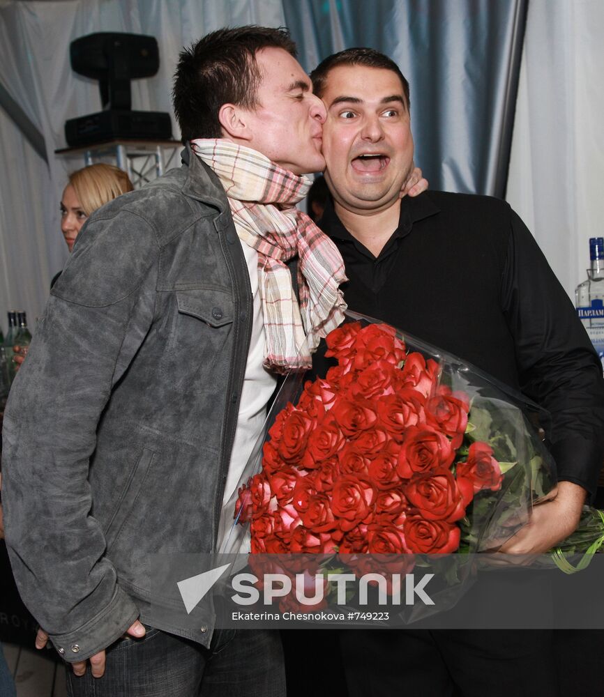 Artyom Sorokin and Vlad Topalov