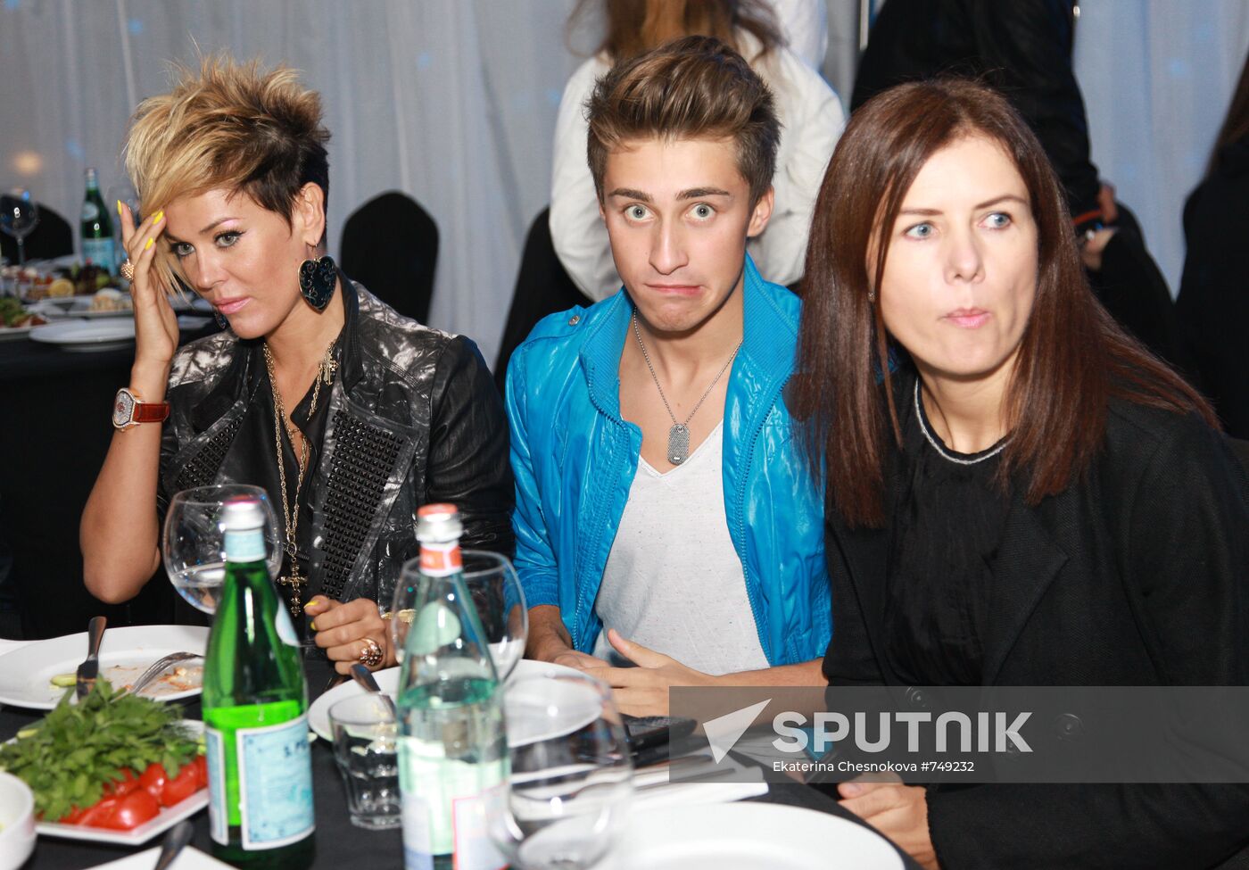 Tatyana Tereshina, Artyom Korolyov and Marina Demchenko