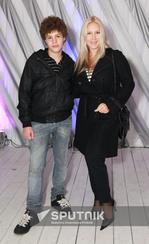 Yekaterina Odintsova and her son