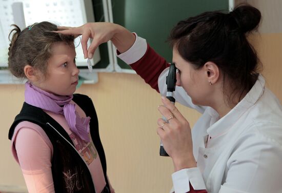 Pupils examined before school year begins