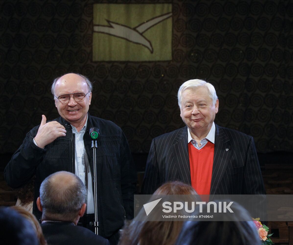 Oleg Tabakov, Andrei Myagkov