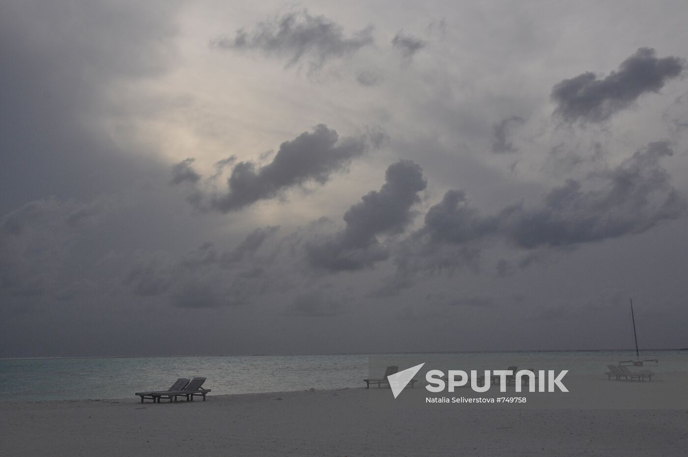 Beach on Bodufinolhu Island