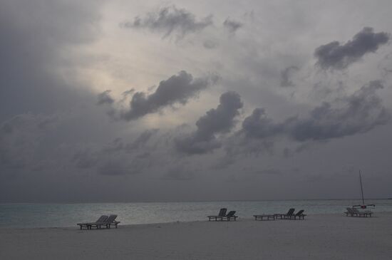 Beach on Bodufinolhu Island