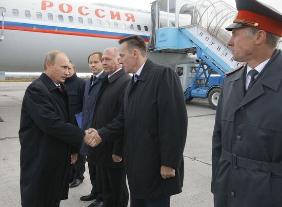Vladimir Putin on working trip to Krasnoyarsk Territory