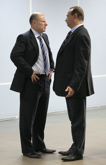 Vladimir Potanin and Vladimir Strzhalovsky