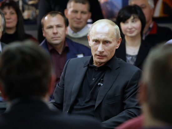 Vladimir Putin visits Krasnoyarsk Territory