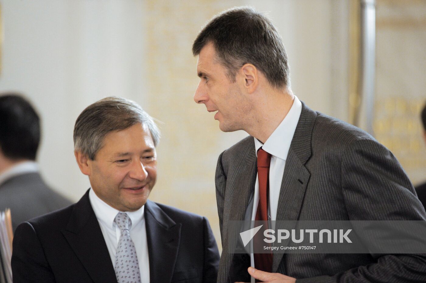 Leonid Reiman and Mikhail Prokhorov
