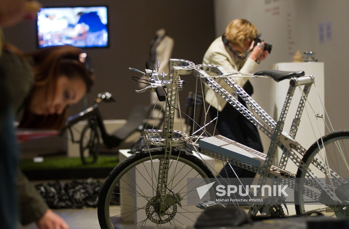 Installation of Li Edelkoort Bicycle Fantasy
