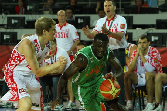2010 FIBA World Championship. Men. Russia vs. Cote d'Ivoire
